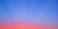 Serene Sunset Sky Pastel Blue Pink Orange Gradient Background Royalty Free Stock Photo