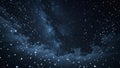 serene and tranquil field of stars with various points of light twinkling in darkness Night sky Royalty Free Stock Photo