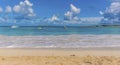 A serene view from Orient beach in St Martin