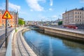 Summer Day at Riddarholm Canal, Stockholm