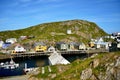 Serene village of Nyksund in summertime in vesteraalen, northern Norway