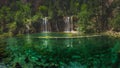 Serene Hanging Lake Waterfalls