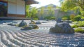 Serene Zen Garden. Harmony in Minimalist Landscaping