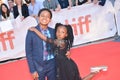 Serenety Brown and Isaac Brown at Toronto international film festival for KINGS premiere Royalty Free Stock Photo