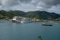 Serenity on Display: Brandywine Bay\'s Azure Waters Host Cruise Ships and Delighted Vacationers