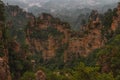 Serenity in Nature_Vast Green Mountains under China\'s Blue Sky Royalty Free Stock Photo