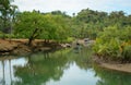 Serenity river in Vietnam Royalty Free Stock Photo