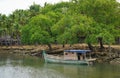 Serenity river in Vietnam Royalty Free Stock Photo