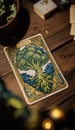 Serenity\'s Vitality: An AI Guided Tarot Card Illuminating the Broccoli\'s Nourishing Energy