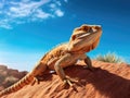 Serenity in the Sands: The Bearded Dragon\'s Desert Haven