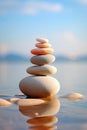 serenity and tranquility of Zen stones, where calm meditation and peaceful contemplation