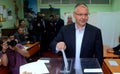 Sergei Stanishev, leader of the Bulgarian Socialist Party and president of the Party of the European Socialists Royalty Free Stock Photo