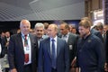 Sergey Chemezov, Vladimir Putin and Ramzan Kadyrov