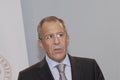 Sergey Lavrov_FOREIN MINISTER Royalty Free Stock Photo