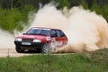 Sergey Petrov on Lada Royalty Free Stock Photo