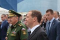 Sergey Shoygu and Dmitry Medvedev
