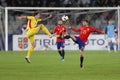 Sergi Roberto and Bogdan Stancu Royalty Free Stock Photo