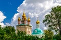 Cupola Church of the Nativity of St. John the Baptist in Trinity Lavra of St. Sergius. Sergiev Posad, Moscow region, Russia.