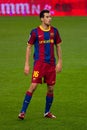 Sergio Busquets (FC Barcelona) Royalty Free Stock Photo