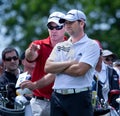 Sergio Garcia During the 2009 US Open Royalty Free Stock Photo