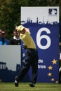 Sergio Garcia PGA European Tour European Open Royalty Free Stock Photo