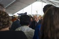 Sergio Mattarella attending funeral services, Amatrice and Accumuli earthquake victims, Italy