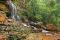 Seri Mahkota Endau Rompin Pahang waterfall,Malaysia Royalty Free Stock Photo