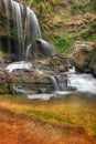 Seri Mahkota Endau Rompin Pahang waterfall,Malaysia Royalty Free Stock Photo