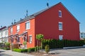 Serial houses seen in Germany