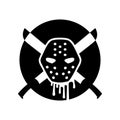 Serial Killer Badge / Emblem Monochrome