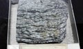 Sericite chlorite sedimentary rocks Royalty Free Stock Photo