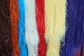 Sericulture and silk thread Royalty Free Stock Photo