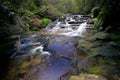 Leura Cascades in the Blue Mountains National Park, Australia Royalty Free Stock Photo