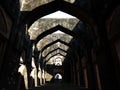 Series of Doorways or Huge Doors in Mandu. Royalty Free Stock Photo