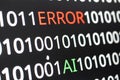 Binary Code and Artificial Intelligence: Progress and Challenges Royalty Free Stock Photo