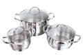 Series of images of kitchen ware. Pan Royalty Free Stock Photo