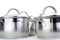 Series of images of kitchen ware. Pan Royalty Free Stock Photo