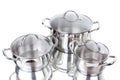 Series of images of kitchen ware. Pan Royalty Free Stock Photo