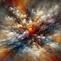 22 3. A series of paintings created using non-traditional tool