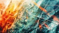 A series of photographs overlaid with mathematical equations exploring the intersection of art and data in a creative