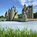 Series of photos with Castles, France Royalty Free Stock Photo