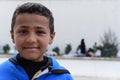 Series of portraits of children syrian refugees Royalty Free Stock Photo