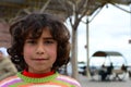 Series of portraits of children syrian refugees Royalty Free Stock Photo