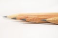 Pencils. White background. Royalty Free Stock Photo