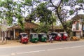 Series tuk-tuk taxi Royalty Free Stock Photo