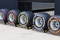 Series up of Pirelli F1 tires