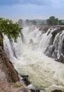 Series of Waterfalls Hogenakkal Royalty Free Stock Photo