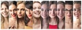 Series Of Women Faces