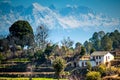 Serine village in the Himalayan mountain.