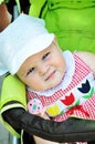 Serious baby Royalty Free Stock Photo